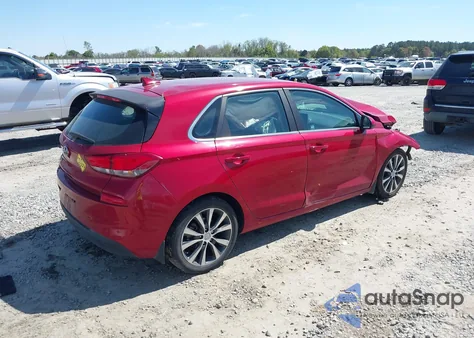 2020 Hyundai Elantra Gt from USA, damaged, VIN KMHH35LE4LU121363